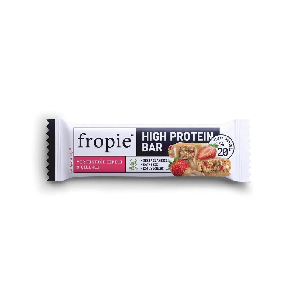 Fropie Strawberry High Protein Bar for Energy 35g