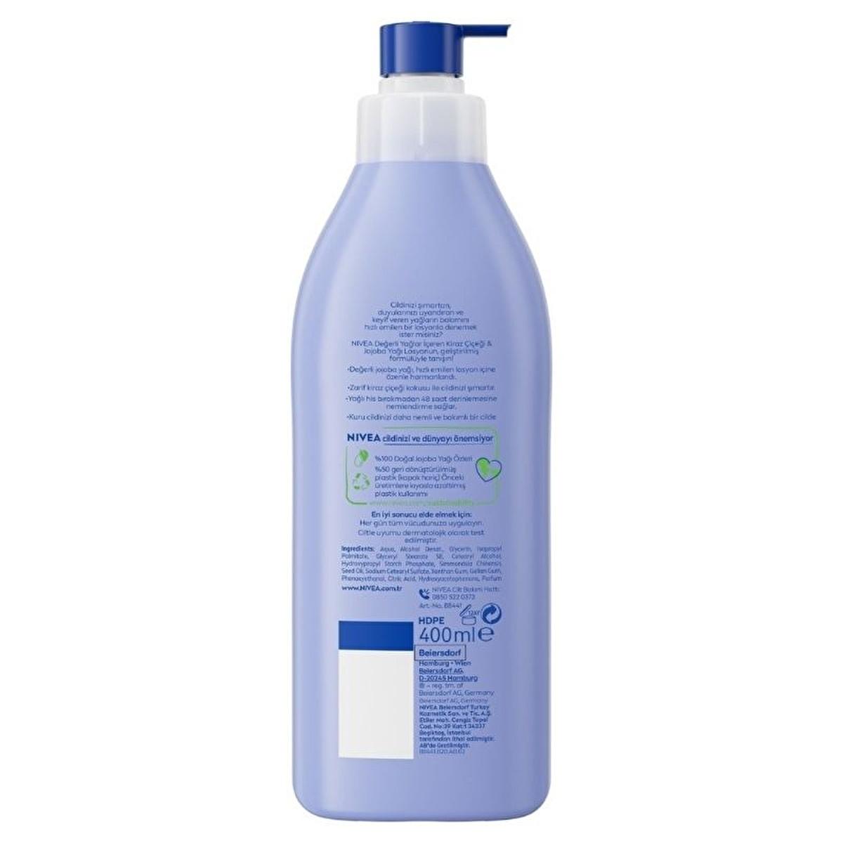 nivea cherry blossom body lotion 400 ml, nivea cherry blossom lotion packaging, nivea lotion with jojoba oil NIVEA Cherry Blossom Body Lotion - Hydrating Formula for Adults | 400 ml NIVEA Cherry Blossom Body Lotion 400 ml nivea, body-lotion, cherry-blossom, skin-care, moisturizing-lotion, adults, hydration, jojoba-oil, skincare-enthusiasts, ai-generated