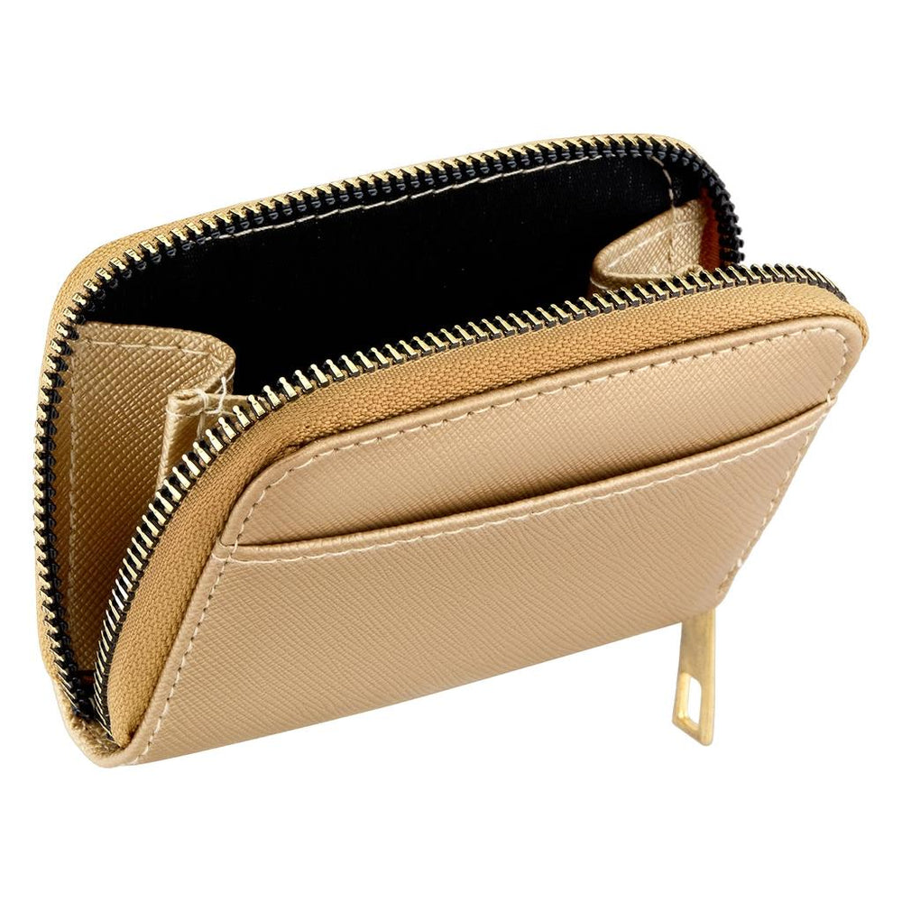 Eklips Gold Coin Purse with Metallic Finish