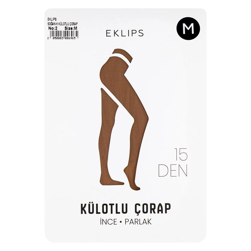 Eklips Onion Color Pantyhose Sheer Comfort Tights Size M