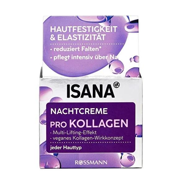 Isana Prokolajen Night Cream - Anti-Aging Skincare for Women, Vegan & Dermatologically Tested, 1.69 fl oz Isana Prokolajen Night Cream - Anti-Aging, Vegan & Dermatologically Tested Isana Prokolajen Night Cream, anti-aging skincare, vegan skincare products, dermatologically tested cream, collagen night cream, women's skincare, anti-aging cream, night cream for women, vegan night cream, skincare routine, beauty products, face cream, healthy skin, glow up, skincare essentials
