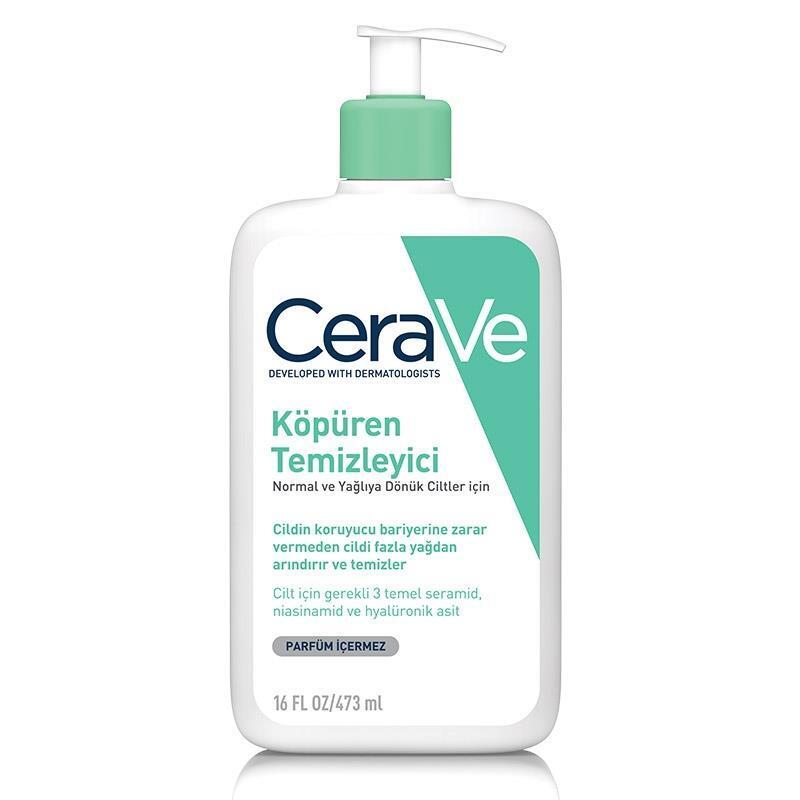 CeraVe Foaming Facial Cleanser for Normal to Oily Skin - Gentle, Non-Comedogenic &amp; Hydrating CeraVe Foaming Cleanser - Gentle &amp; Non-Comedogenic CeraVe Foaming Cleanser, Gentle facial cleanser for normal to oily skin, Ceramide and hyaluronic acid skincare, Non-comedogenic facial cleanser, Fragrance-free skincare for sensitive skin, Facial cleanser, Skincare for normal to oily skin, Ceramide skincare, Hyaluronic acid skincare, Niacinamide skincare, Gentle cleansing, Non-comedogenic skincare, Fragrance-free sk