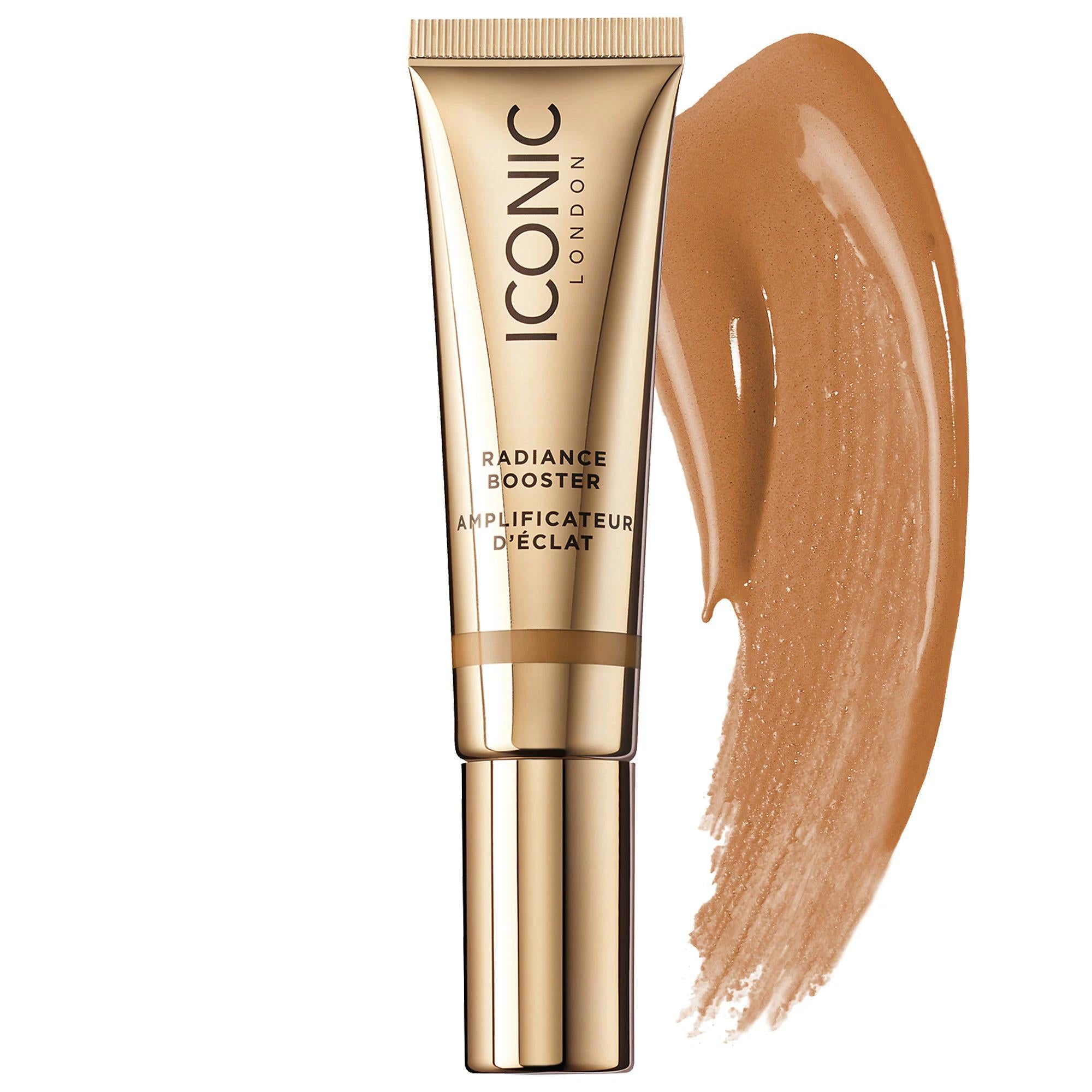 Iconic London Radiance Complexion Booster: Luminous Makeup Base for Radiant Skin | Vegan &amp; Cruelty-Free Iconic London Radiance Booster: Radiant, Glowing Skin complexion booster, radiance booster, makeup base, luminous foundation, vegan makeup, cruelty-free makeup, radiant skin, highlighting makeup, paraben-free foundation, light coverage foundation, makeup, face makeup, highlighter, luminous, glow, vegan, cruelty-free, paraben-free, radiant finish, light coverage, multifunctional, beauty, cosmetic, Iconic L