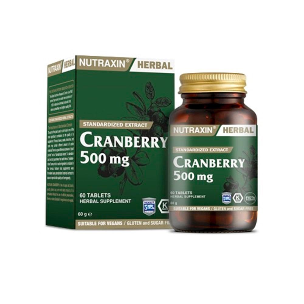 Nutraxin Cranberry Supplement 500mg - Urinary Tract Health Support for Women &amp; Men - 60 Tablets, Vegan-Friendly &amp; Allergen-Free - image 4