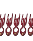 Fiona Franchimon No 1 Hairpin Ruby Red 5 Pack