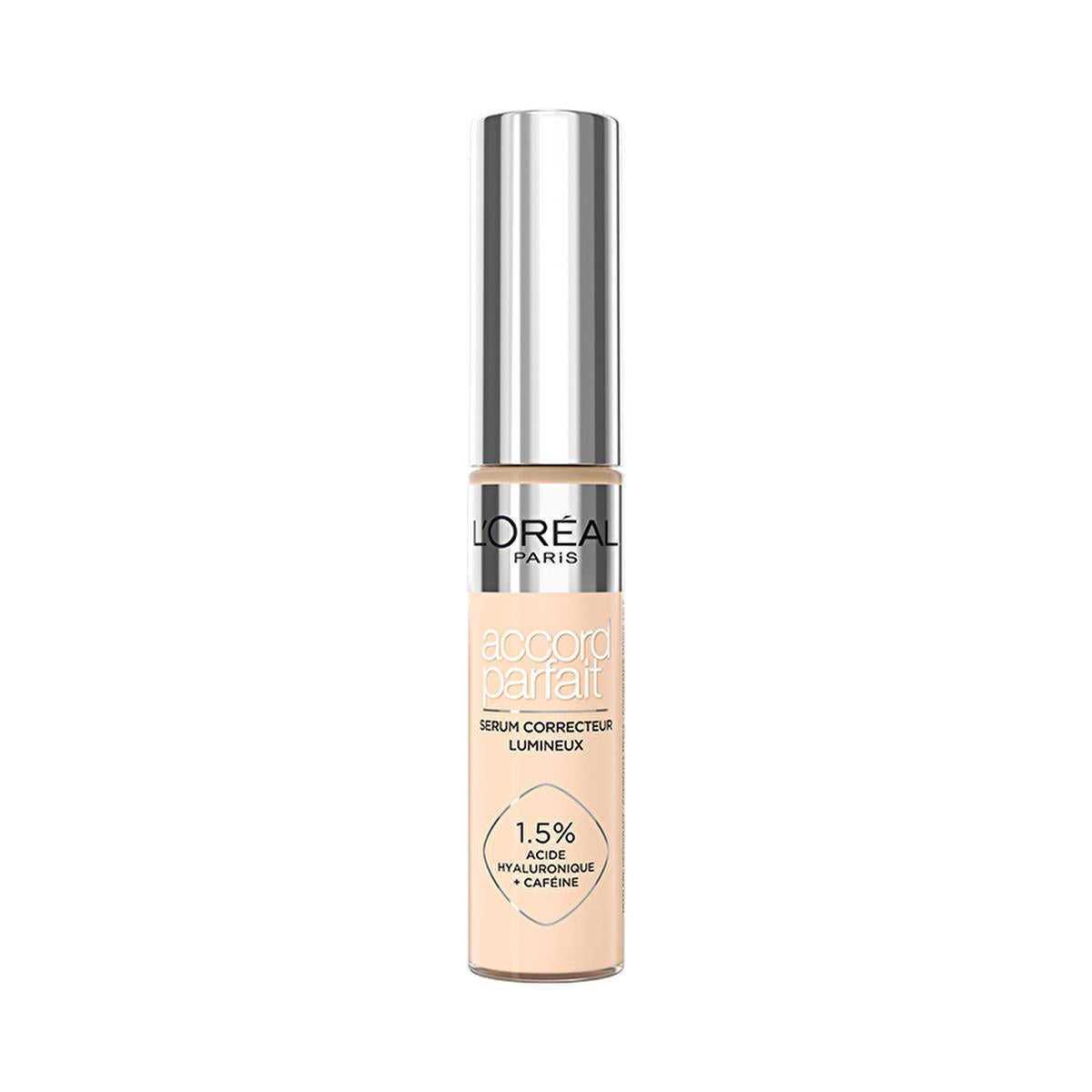 Loreal Paris True Match Radiant Concealer Serum - Brightens, Smooths, and Conceals Dark Circles Loreal Paris True Match Concealer Serum - Conceals & Brightens Concealer Serum, Under-eye Concealer, Dark Circle Concealer, Hyaluronic Acid Cosmetic, Caffeine Complex Beauty Product, Anti-aging Concealer, Makeup, Cosmetics, Beauty Products, Skincare, Eye Care, Dark Circles Solution, Puffiness Reduction, Fine Lines and Wrinkles, Brightening, Lightweight Formula, Everyday Makeup, Beauty Routine Essentials