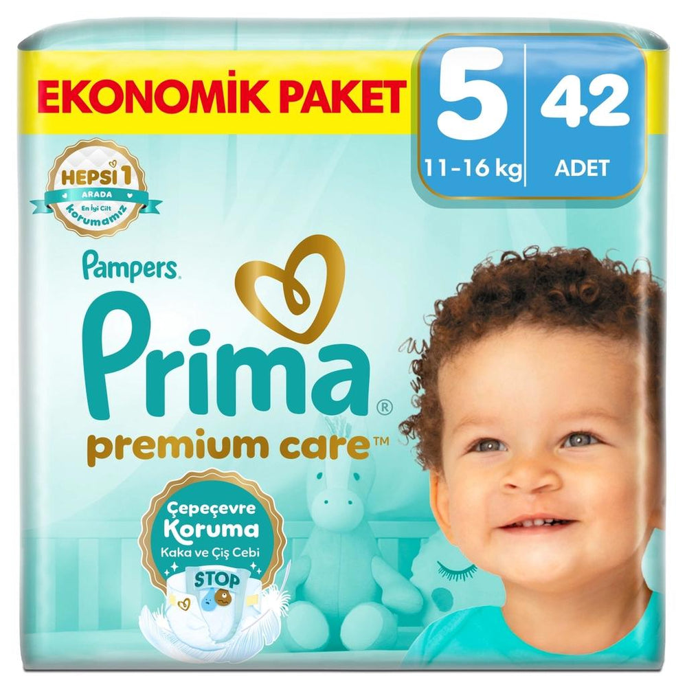 Pampers Premium Care Size 5 Diapers 42 Count