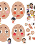 Headu Educational Toy - Funny Faces Game for Kids (3-6 Years) - Creative Play, Imaginative Learning - view 3