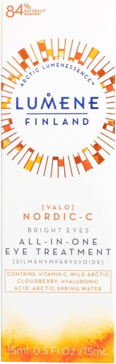 Lumene Bright Eyes All-In-One Multi-Purpose Eye Cream - Anti-Aging, Brightening, Vegan Formula for All Skin Types - view 2