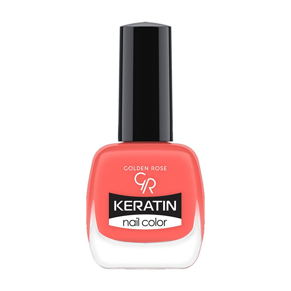 Golden Rose Keratin Nail Polish - Long Lasting Color & Nourishing Nail Care - Nail Polish