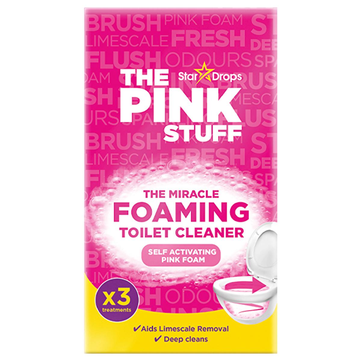 The Pink Stuff Toilet Bowl Cleaner - Deep Cleaning Foam, Stain & Limescale Remover, Odor Eliminator - Leaves a Fresh Scent The Pink Stuff Toilet Cleaner: Deep Clean, Remove Stains & Odors toilet bowl cleaner, toilet cleaning foam, deep cleaning toilet, stain remover toilet, limescale remover toilet, odor eliminating toilet cleaner, Pink Stuff toilet cleaner, toilet foam cleaner, bathroom cleaning, household cleaning, stain removal, odor control, limescale prevention, easy cleaning, self-activating foam, fre