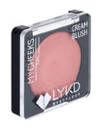 LYKD Cream Blush 696 Petal Rush for a Natural Flush