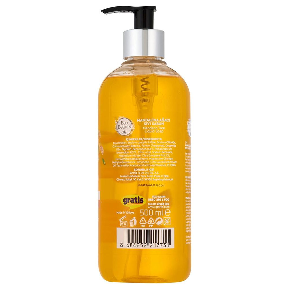 Bee Beauty Mandarin Tree Liquid Soap for Fresh Hands 500 ml