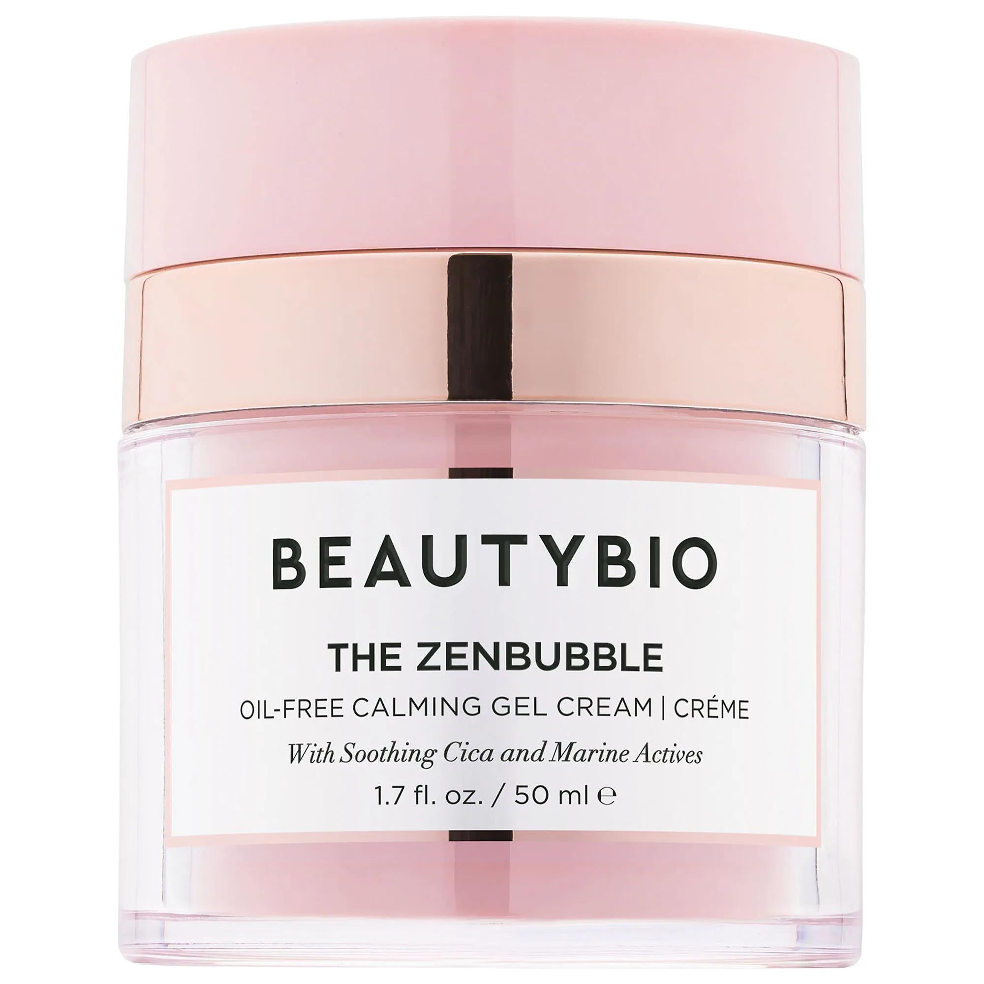 The ZenBubble Oil-Free Calming Gel Cream - Vegan, Cruelty-Free, Soothing Skincare for Redness & Hydration ZenBubble Calming Gel Cream - Soothe Redness & Hydrate calming gel cream, vegan skincare, cruelty-free skincare, gluten-free skincare, soothing skincare for redness, hydration, sensitive skin, redness relief, dullness, uneven texture, oil-free, lightweight moisturizer, eco-friendly packaging, recyclable packaging, Chlorella Vulgaris, Gotu Kola, Marine Actives, Cica, skincare for normal skin, skincare fo