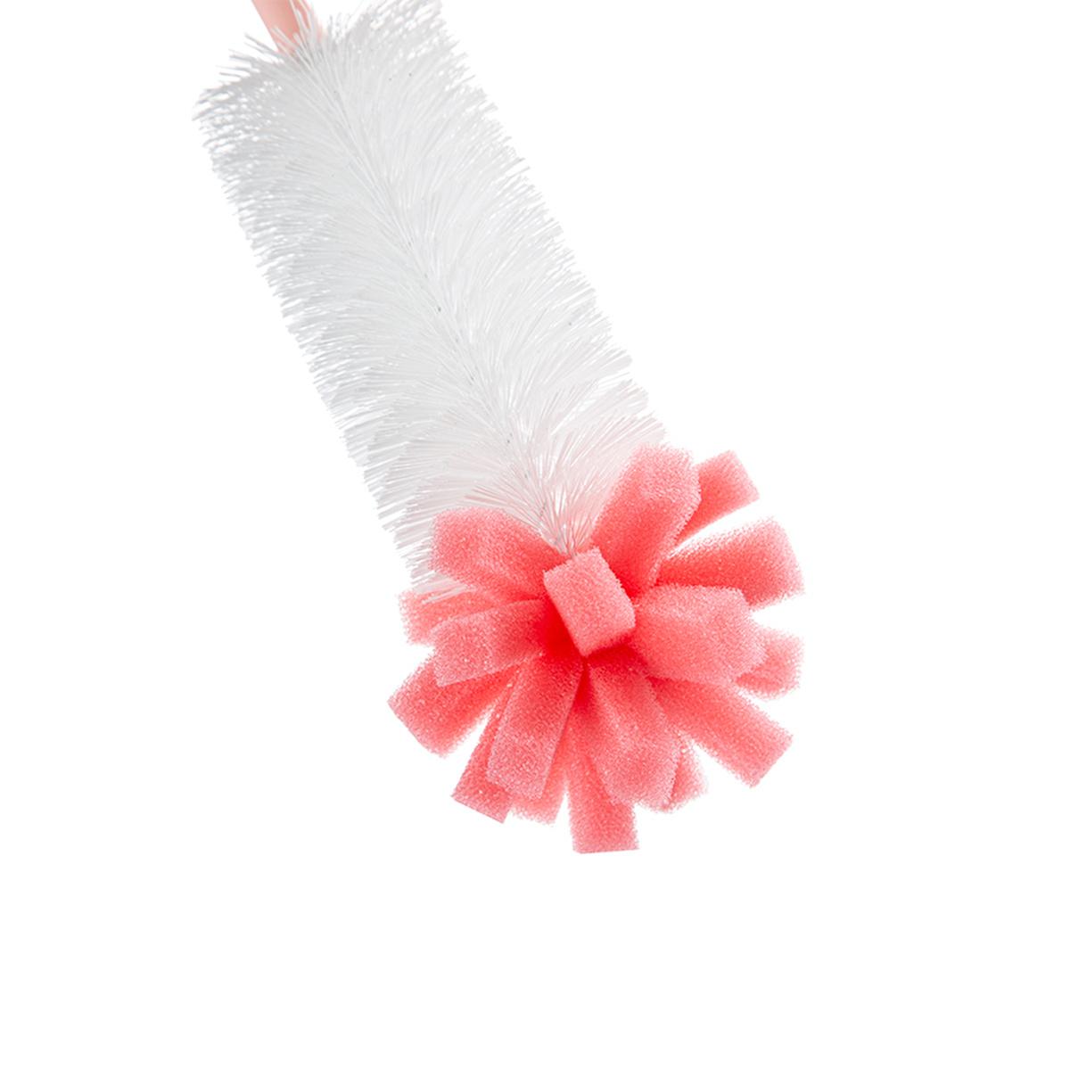 Babyjem Baby Bottle Brush - Spongy Tip, 360° Rotatable, 12.2 inches Long - Ideal for Newborns to Toddlers Baby Bottle Brush - Babyjem Spongy Tip, 360° Rotatable baby bottle brush, biberon temizleme fırçası, baby feeding cleaning tool, infant bottle cleaner, spongy bottle brush, newborn essentials, baby hygiene, feeding accessories, baby care, parenting essentials