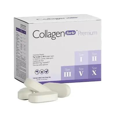 Collagen Forte Collagen Supplement 1500mg - Premium Hydrolyzed Collagen Peptides for Skin, Hair, Nail & Joint - view 2