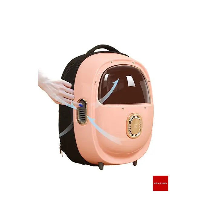Pakeway Cat Backpack Carrier with Air Circulation Blue