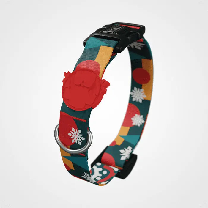 Lindo Reindeer Dog Collar Stylish Adjustable Design Medium 37-56cm