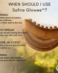Safira Glowee™ Facial Massage Comb - Lymphatic Drainage & Glow Boosting Face Massager