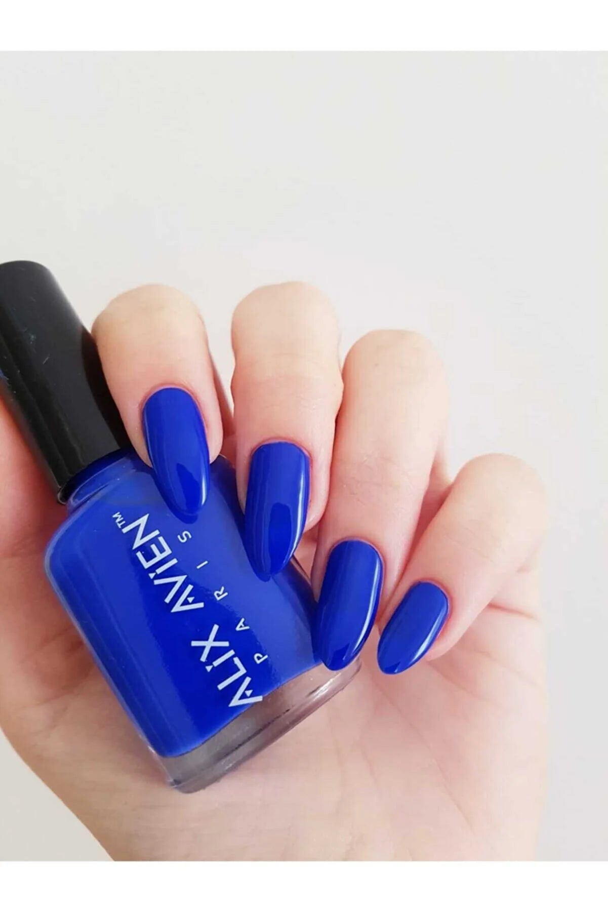 Alix Avien Dark Blue Nail Polish 24 - Long Lasting Fast Drying