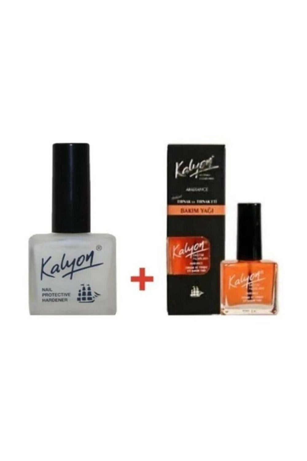 Kalyon Nail Hardener + Nail Care Oil Set of 2 - Nail Care Oil Set