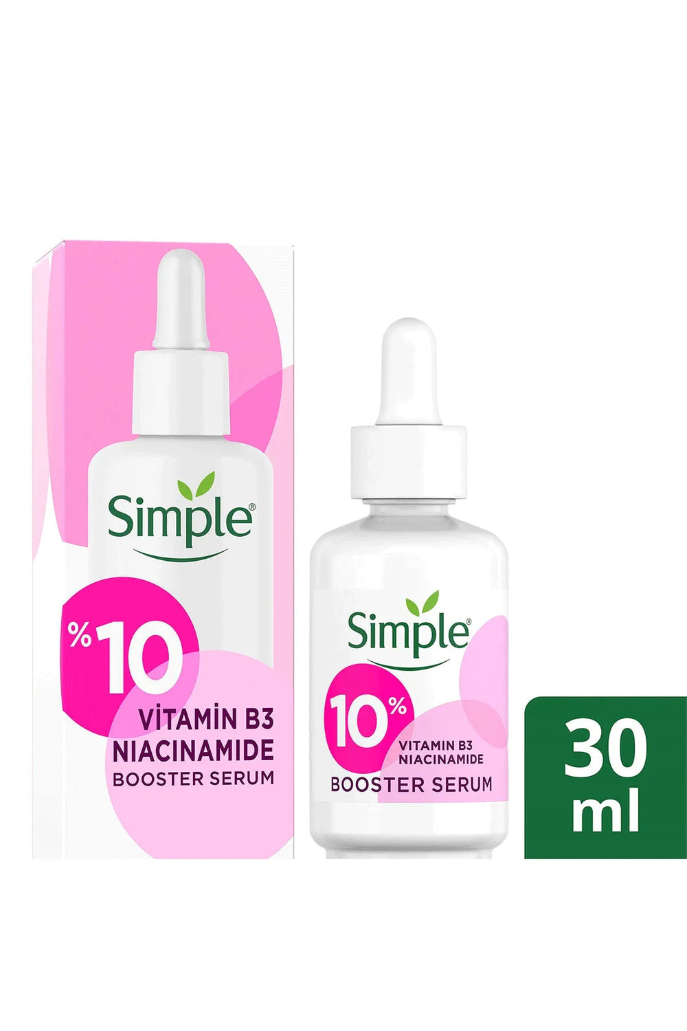 Simple Booster Serum 10% Vitamin B3 Niacinamide 30 ml - view 2