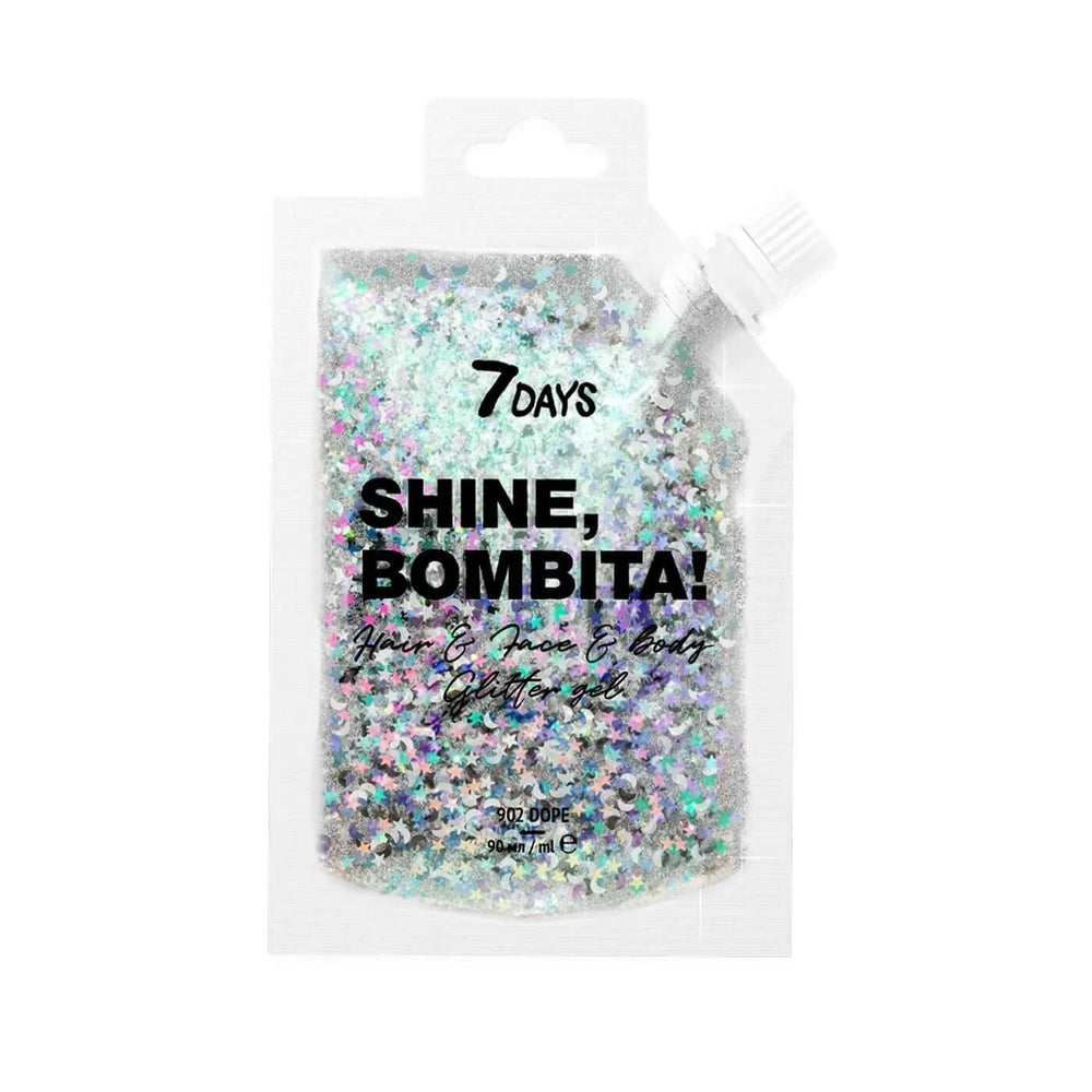 7Days Shine Bombita Glitter 902 Dope Sparkling Body Gel 50ml