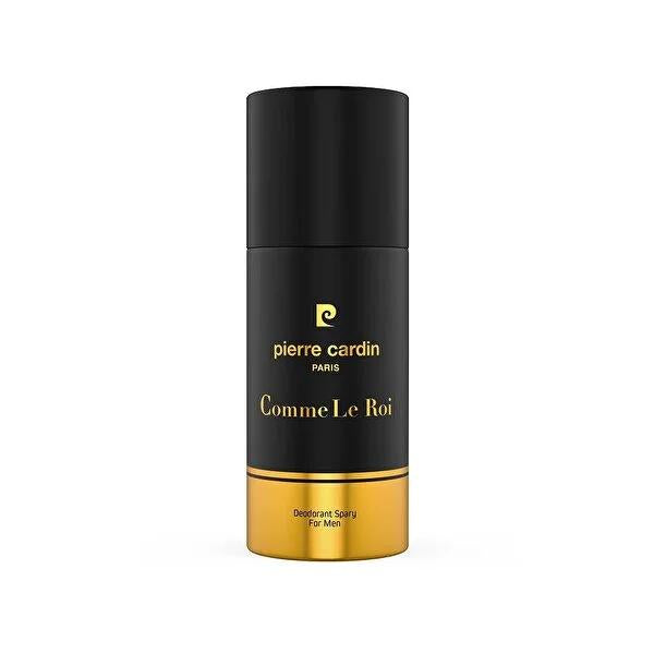Pierre Cardin Men's Deodorant Comme Le Roi - Long-Lasting Woody Fragrance for Sophisticated Men Pierre Cardin Comme Le Roi Deodorant - Luxury Woody Fragrance Men's Deodorant, Pierre Cardin Comme Le Roi, Woody Fragrance for Men, Long-lasting Deodorant Spray, Luxury Men's Grooming, Sophisticated Fragrance, Powerful Scent, High-end Grooming, Men's Fragrance, Deodorant Spray, Woody Scent, 150ml, Men's Luxury Fragrance