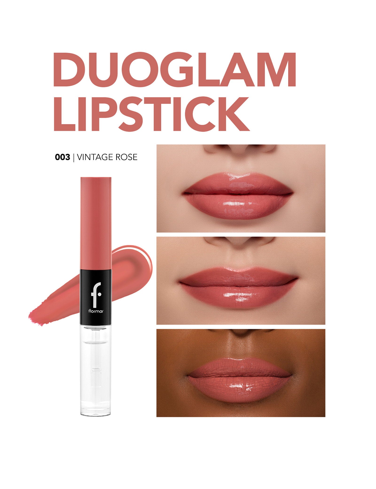 Flormar Duoglam Liquid Lipstick &amp; Ultra Lasting Gloss