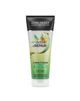 John Frieda Detox & Repair Hair Conditioner - Deeply Cleanses, Repairs & Moisturizes Damaged Hair - Sulfate, Paraben & Cruelty-Free - 8.45 fl oz John Frieda Detox & Repair Conditioner - Repair Damaged Hair Detox Repair Hair Conditioner, John Frieda Conditioner, Sulfate-free conditioner, Paraben-free conditioner, Damaged hair repair, Hemp seed oil conditioner, Avocado oil conditioner, Deep cleansing conditioner, Cruelty-free hair care, Hair moisturizing conditioner, hair conditioner, hair care, damaged hair,