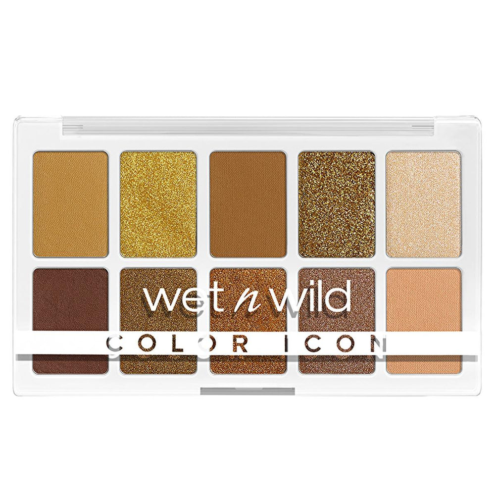 Wet n Wild Color Icon 10-Pan Eyeshadow Palette - Versatile Makeup for Any Look - Eyeshadow