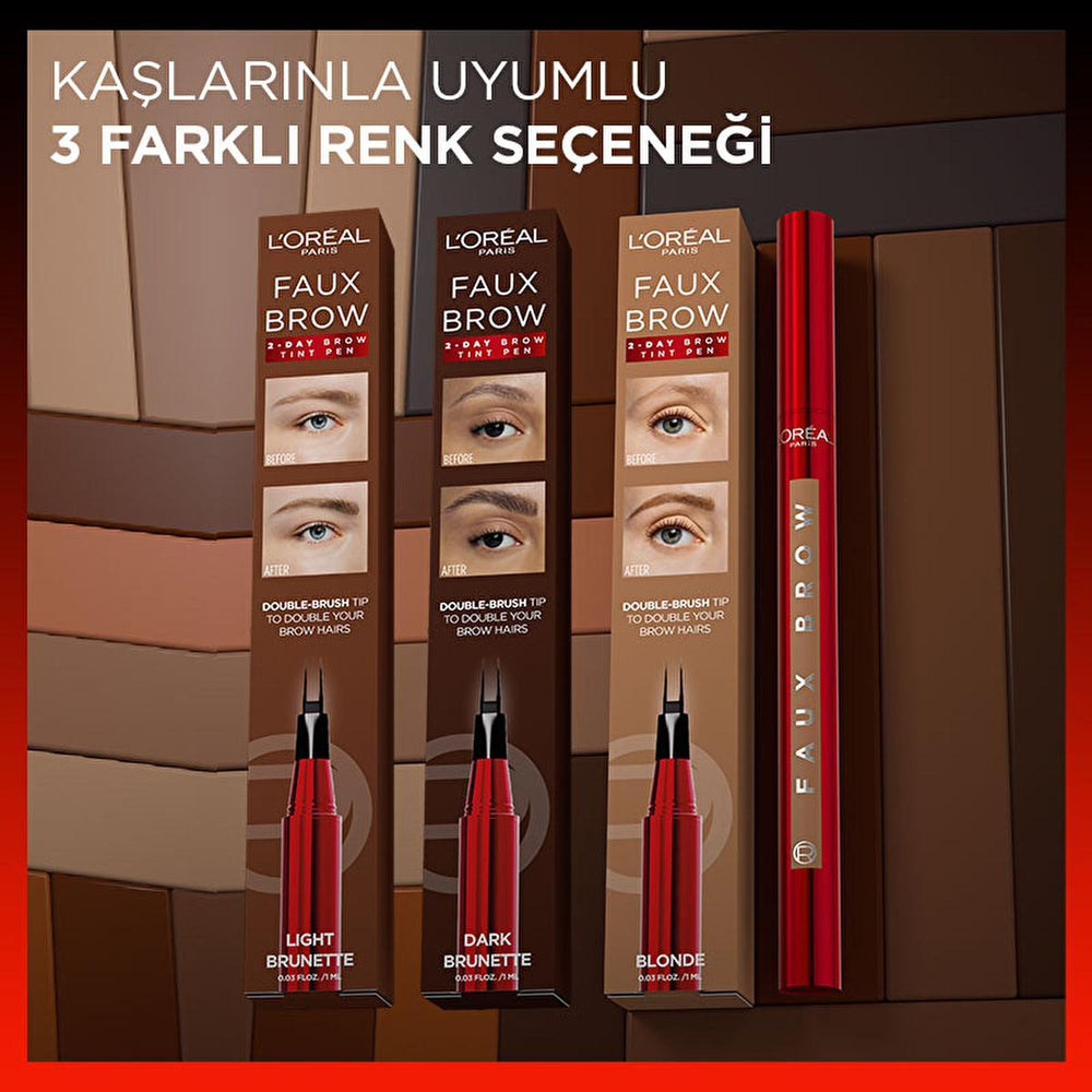 Loreal Paris Infaillible Faux Brow: Ultra-Fine Dark Brunette Brow Pencil for Natural, Long-Lasting, Smudge & Waterproof Definition Loreal Paris Brow Pencil: Ultra-Fine, Long-Lasting Definition eyebrow pencil, brow pencil, ultra-fine eyebrow pencil, long-lasting eyebrow pencil, smudge-proof eyebrow pencil, waterproof eyebrow pencil, natural eyebrow look, dark brunette eyebrow pencil, transfer-resistant eyebrow pencil, Loreal eyebrow pencil, eyebrow makeup, brow definition, natural brows, long lasting brows, 