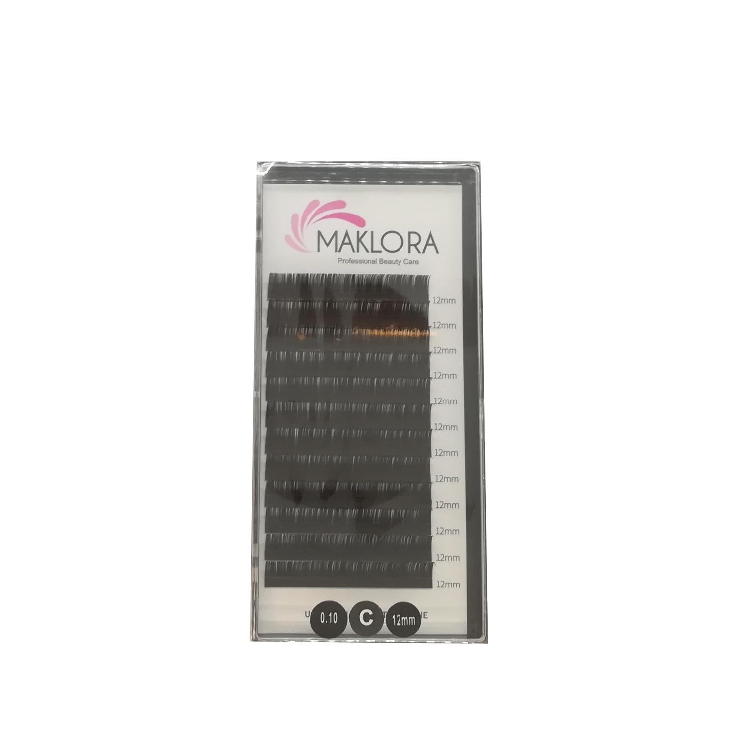 Maklora Eyelash Extensions, Volume C Curl Synthetic Silk Lashes - 0.07 Thickness, 12mm Length Maklora Volume C Curl Eyelash Extensions - Luxurious Lash Look Eyelash Extensions, Volume Lashes, C Curl Eyelashes, Synthetic Silk Lashes, 0.07 Thickness Eyelashes, 12mm Eyelash Extensions, Beauty Products, Makeup Accessories, Lash Extensions, Volume Eyelashes, C Curl Lashes, Silk Lashes, Beauty Essentials, Makeup Lovers, Special Occasion Beauty, Everyday Beauty
