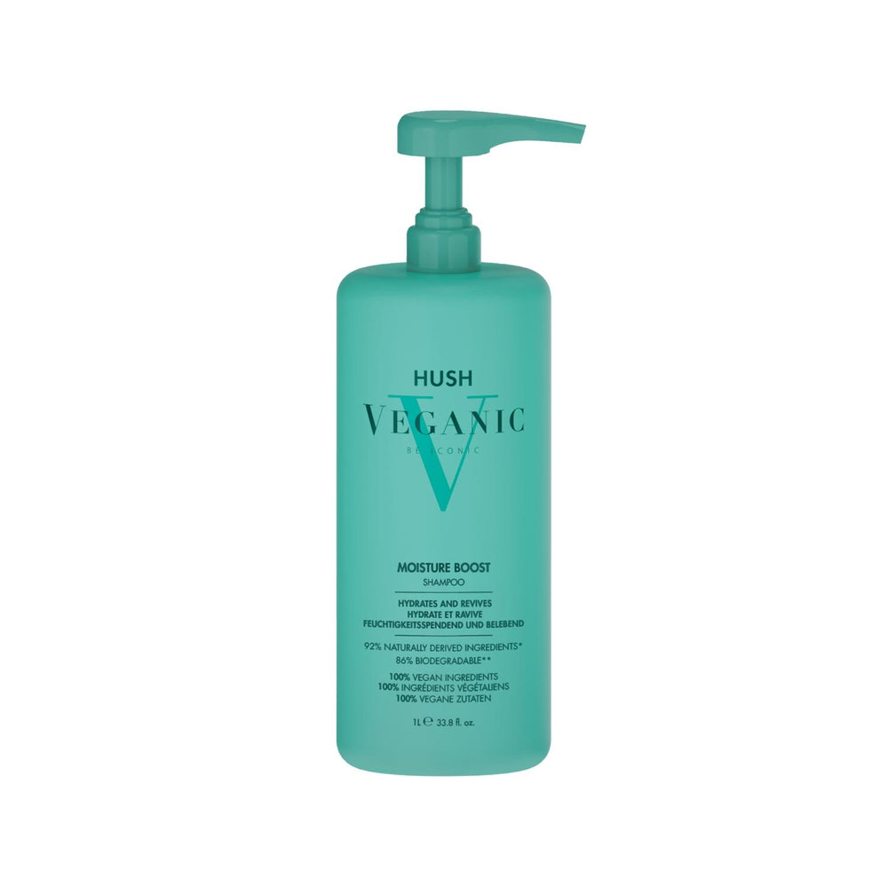 Hush Veganic Moisture Boost Hydrating Shampoo 1000 ml