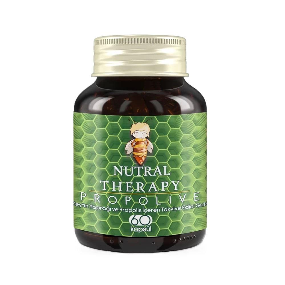 Nutral Therapy Propolive Propolis &amp; Olive Leaf Extract 60 Capsules