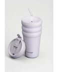 Stevig Bubble Stainless Steel Thermos in Lilac Hint 600 ml