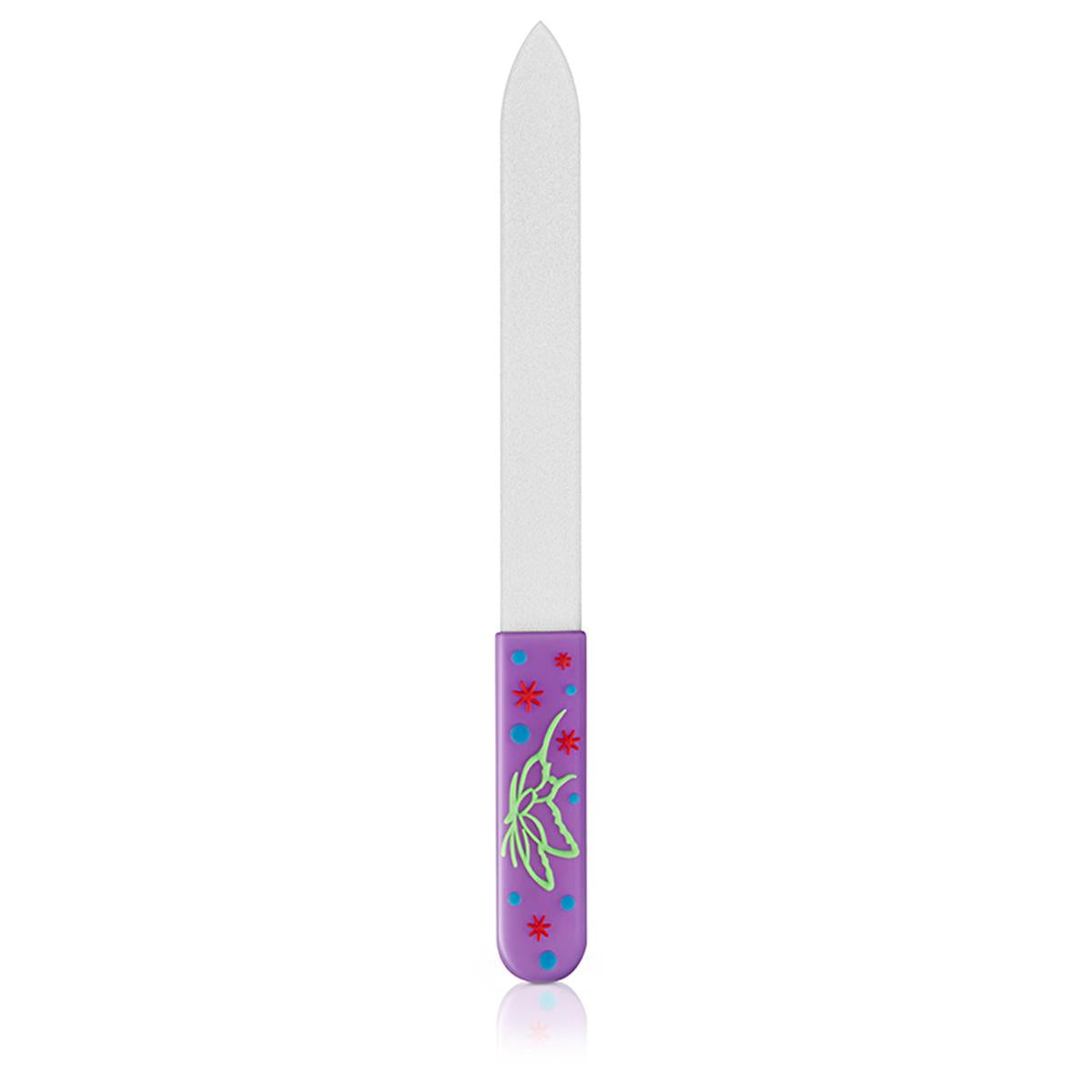 Eklips Glass Nail File AC84229S - Double-Sided Nail Care Tool for Gentle Shaping and Hygiene Eklips Glass Nail File - Gentle & Hygienic Nail Care Glass nail file, Nail care tool, Tempered glass nail filer, Double-sided nail file, Hygienic nail care, Nail shaping, Nail shortening, Gentle nail care, Fragile nails, Brittle nails, Hygiene, Personal care, Cosmetics, Beauty tools, Nail grooming