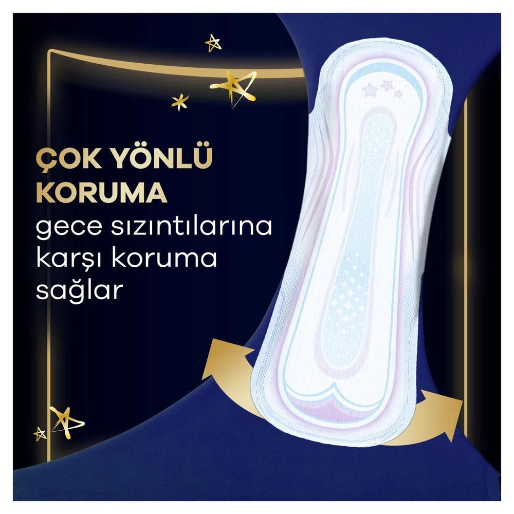 Orkid Ultra Night Extra Plus Size 5 Sanitary Pads 5-Pack