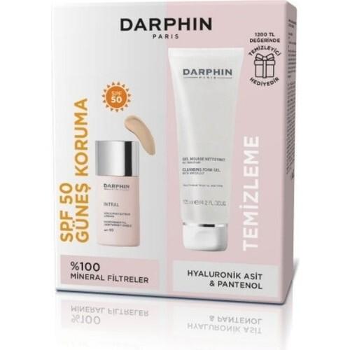 Darphin Skincare Set - SPF 50 Sun Protection & Gentle Cleansing Foam Gel - Cleanser