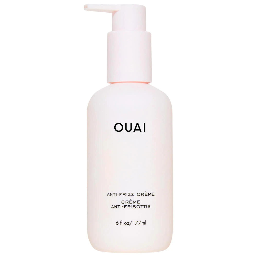 OUAI Anti-Frizz Hair Cream: 72-Hour Frizz Control & Heat Protectant - Vegan, Gluten-Free Styling for Smooth, Shiny Hair OUAI Anti-Frizz Hair Cream: Say Goodbye to Frizz! anti-frizz cream, hair styling cream, heat protectant, vegan hair product, gluten-free hair cream, frizz control for wavy hair, thermal protection hair cream, natural hair care, hair moisturizer, OUAI anti-frizz cream, anti frizz, hair cream, heat protection, styling cream, vegan, gluten-free, wavy hair, straight hair, hair care, beauty, No