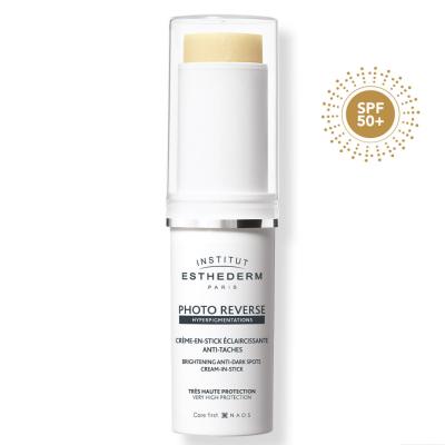 Esthederm Institut Photo Reverse Stick SPF 50+ Sunscreen - Anti-Dark Spot, Portable Sun Protection for Sensitive Skin - image 4