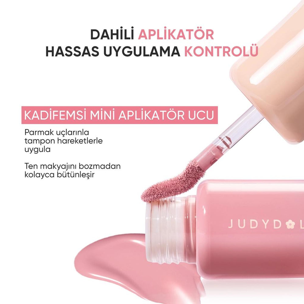 Judydoll Soft And Smooth Blush Lotion Highlighter Blush Duo 04 Rosewood