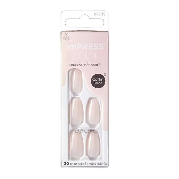 Impress Color Self-Adhesive Press-On Nails - Easy DIY Nail Care Solution for Salon-Quality Nails Impress Color Press-On Nails - Easy DIY Nail Care press-on nails, self-adhesive nails, fake nails, nail tips, DIY nail care, nail accessories, beauty products, cosmetics, nail fashion, trendy nails, easy nail care, salon-quality nails, at-home nail care, nail convenience, nail solutions