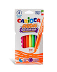 Carioca Washable Neon Marker Pens - 8-Pack, Vibrant Fluorescent Colors for Kids and Artists - view 3