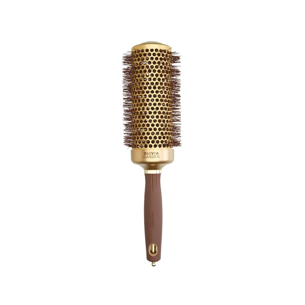 Olivia Garden Expert Blowout Speed Wavy Bristles Hair Brush - Professional Styling Tool for Wavy & Curly - Hair Accessories