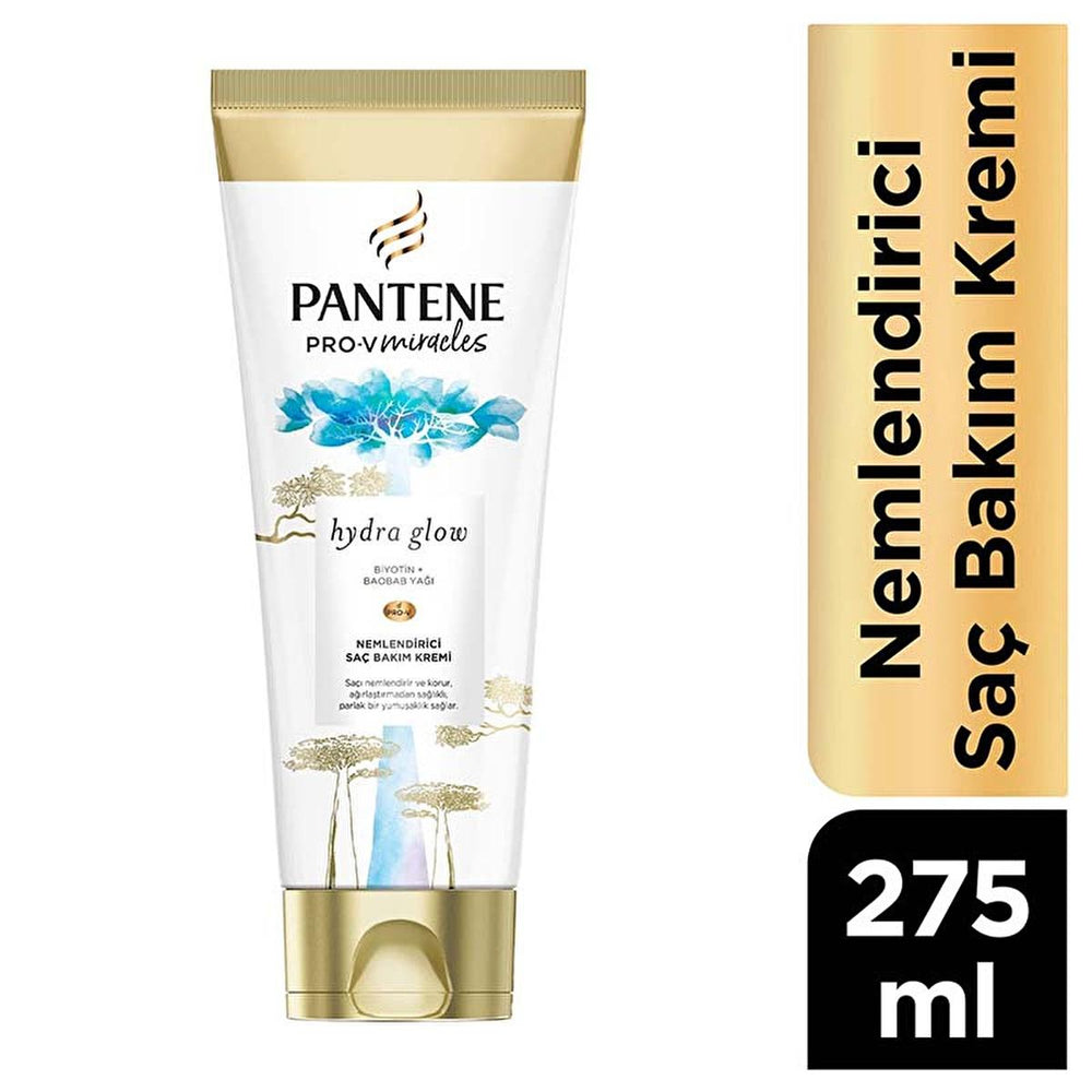 Pantene Hydra Glow Hair Cream 275ml - Moisturizing & Protective Hair Care for Dry & Damaged Hair - view 6