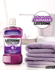 Listerine Total Care Oral Care Mouthwash - 1000ml Deep Cleaning Multi-Benefit Ethanol-Based Mouthwash - view 3