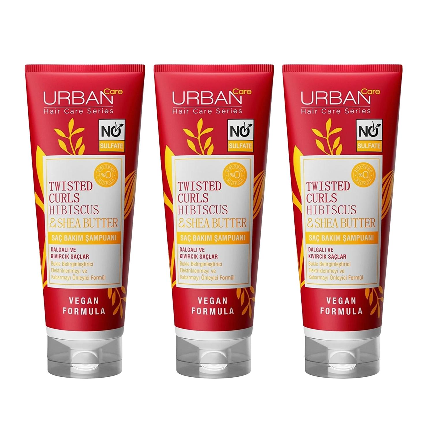 URBAN Care Sulfate-Free Shampoo for Curly Hair - Nourishing Hibiscus & Shea Butter Formula, Gentle Cleansing, Moisturizing, 250ml x 3 Pack Sulfate-Free Shampoo for Curly Hair - URBAN Care Sulfate-free shampoo, Curly hair care, Hibiscus shampoo, Shea butter hair products, Nourishing shampoo for dry hair, Curly hair solution, Moisturizing shampoo, Gentle cleansing, Natural hair care, Organic hair products, Hair care for sensitive skin, Wavy hair care, Dry hair solution, Damaged hair repair, Hair nourishment, 