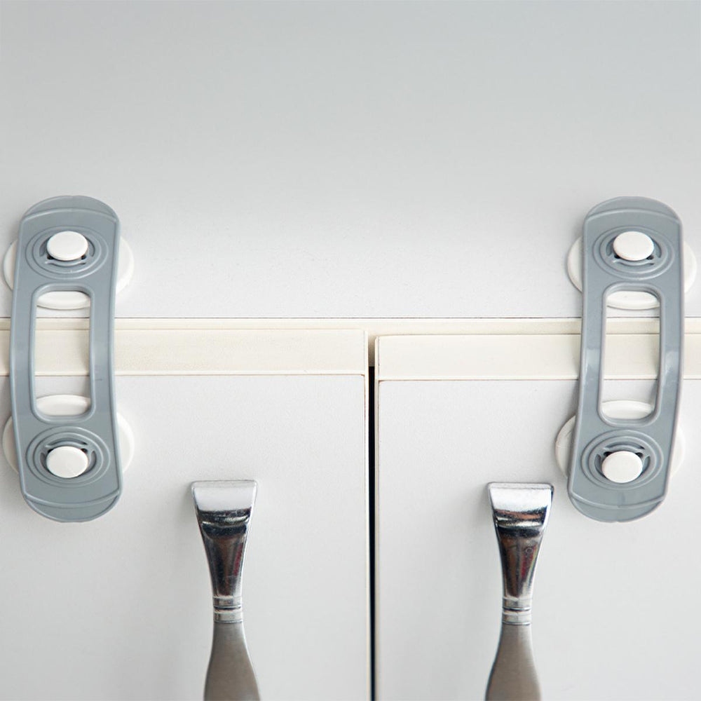 Babyjem Multi-Purpose Safety Lock - Easy Installation Childproofing Solution for Cabinets & Drawers - view 2