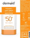 Dermokil Vitamin C Sunscreen Stick SPF 50+ for Brightening 20g